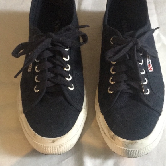 Superga Cotu Classic Size 40 in Navy - Picture 3 of 6